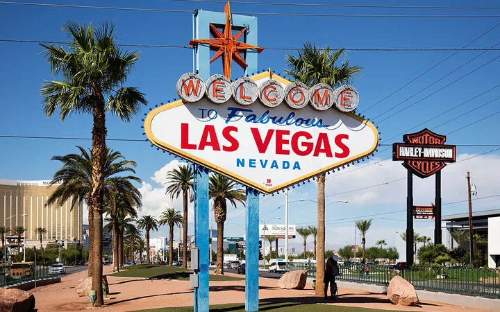 Welcome to Fabulous Las Vegas sign