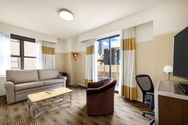 The New Yorker Family Suite interior