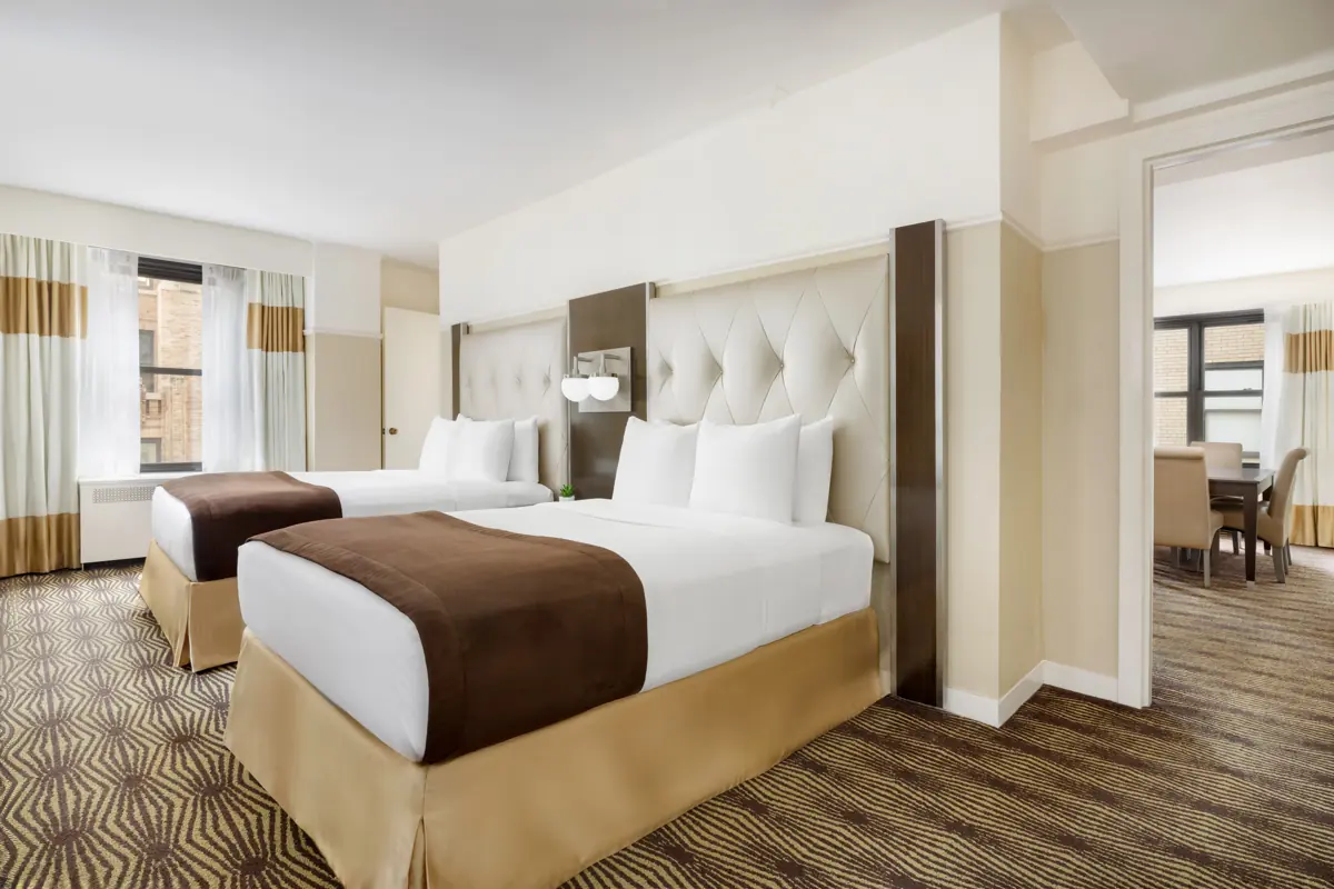Interior of The New Yorker Family Suite (official Family Suite gallery image 6).